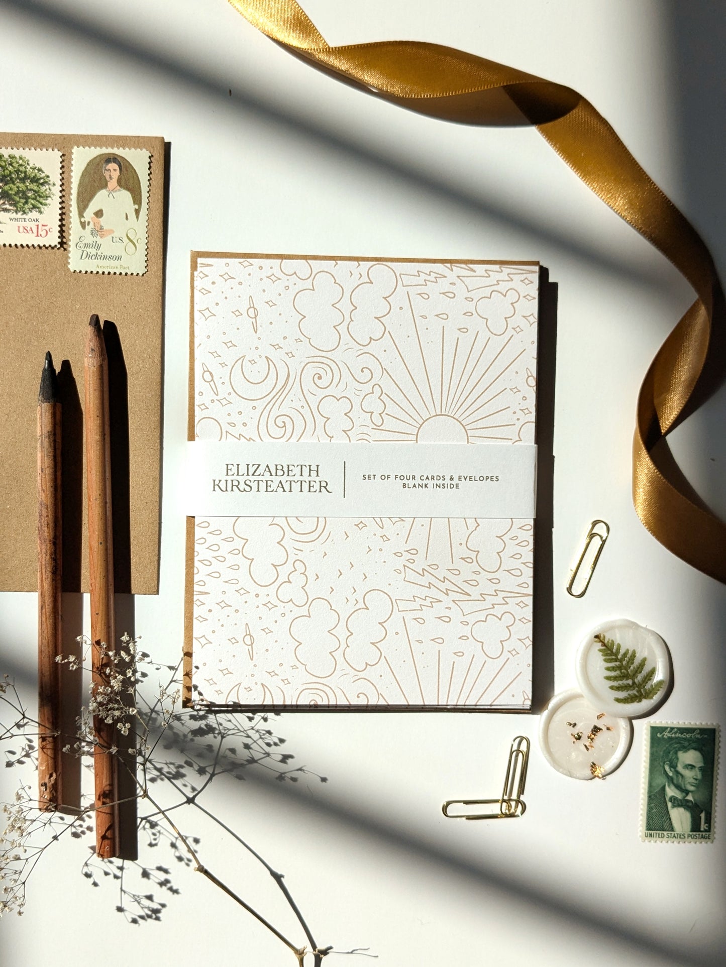 Celestial Greeting Card | Four Pack of Notecards