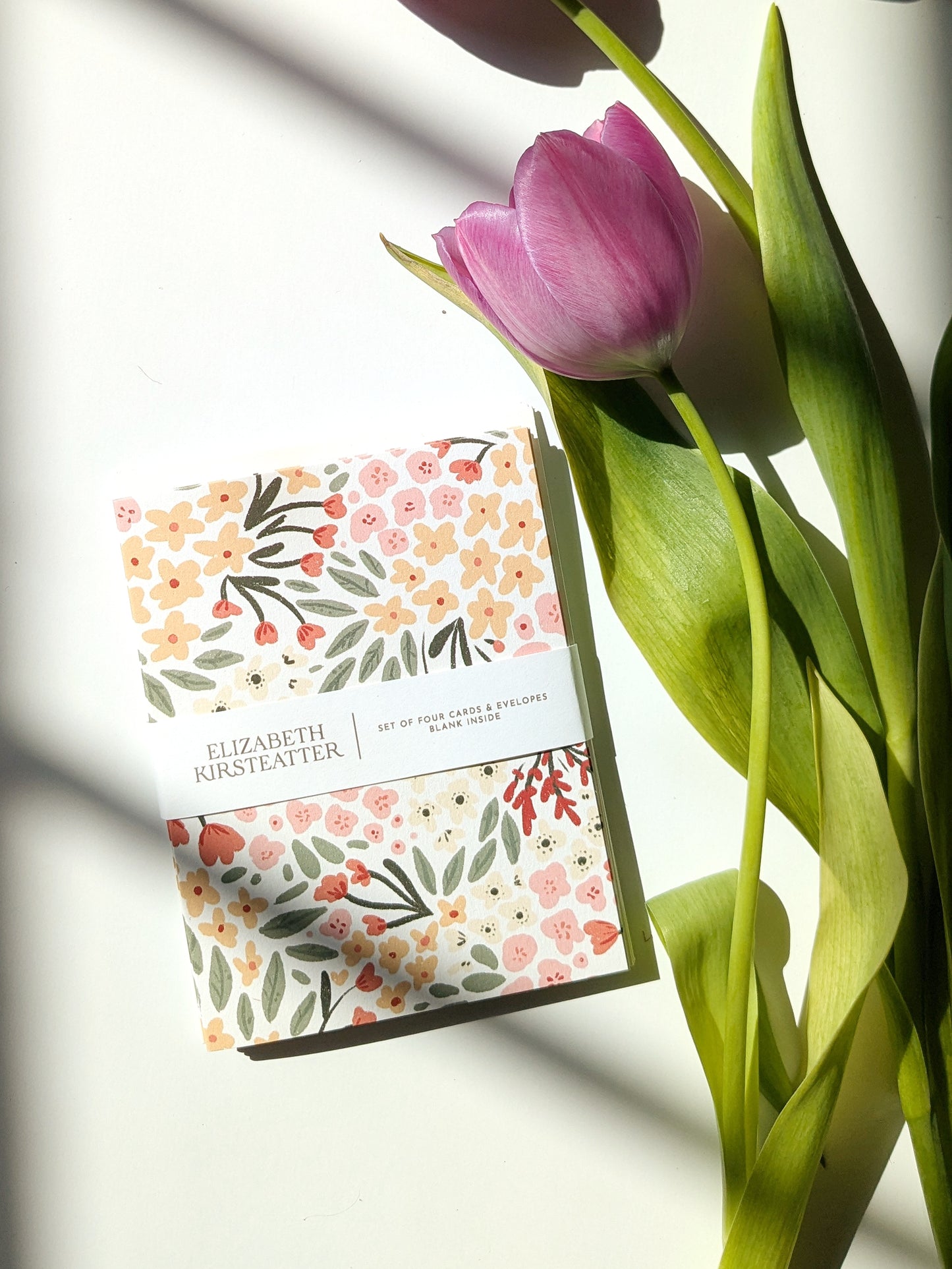 Flora Greeting Card | Four Pack of Notecards
