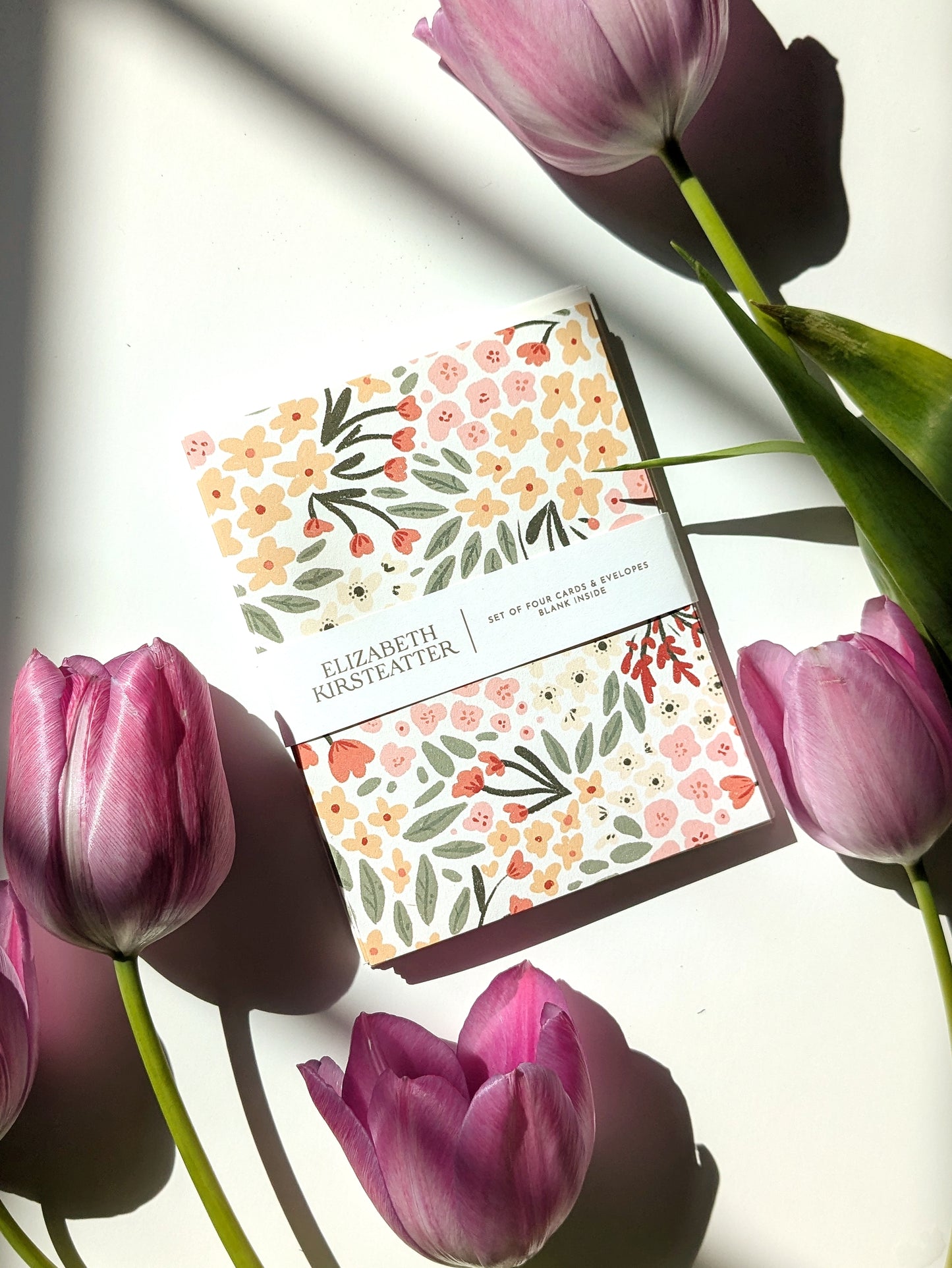 Flora Greeting Card | Four Pack of Notecards