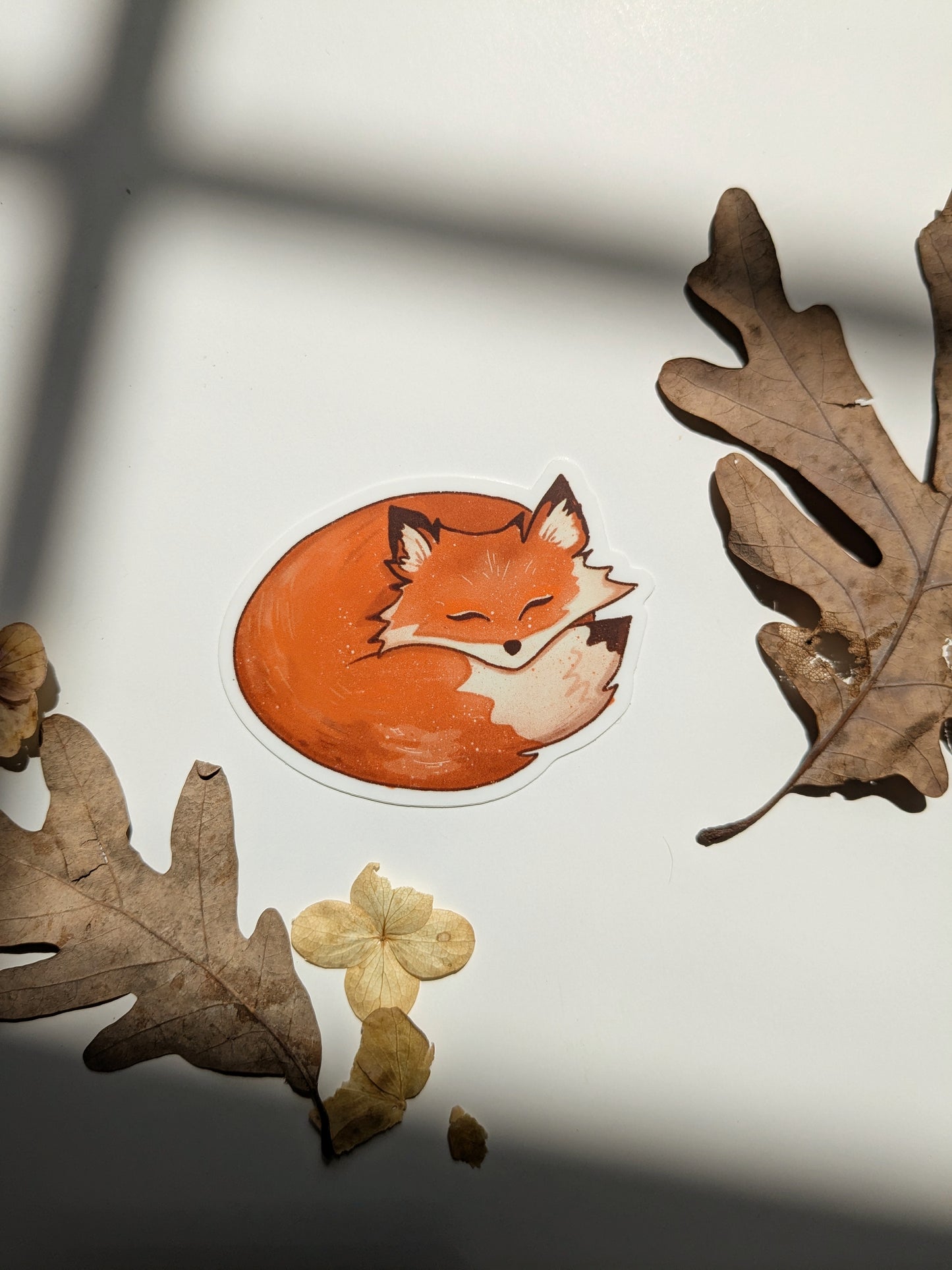 Fox Vinyl Sticker