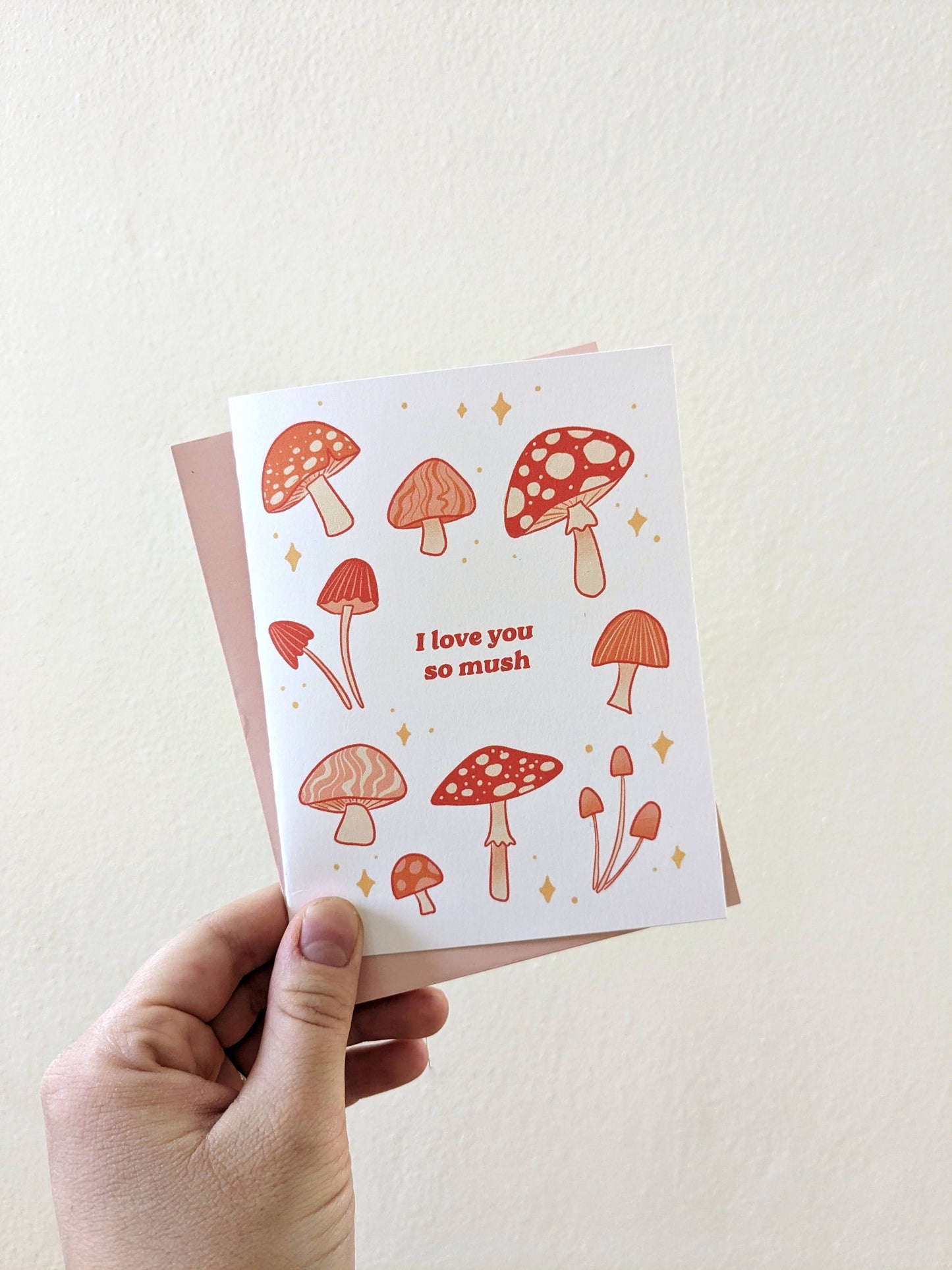 I Love You So Mush | Single Greeting Card