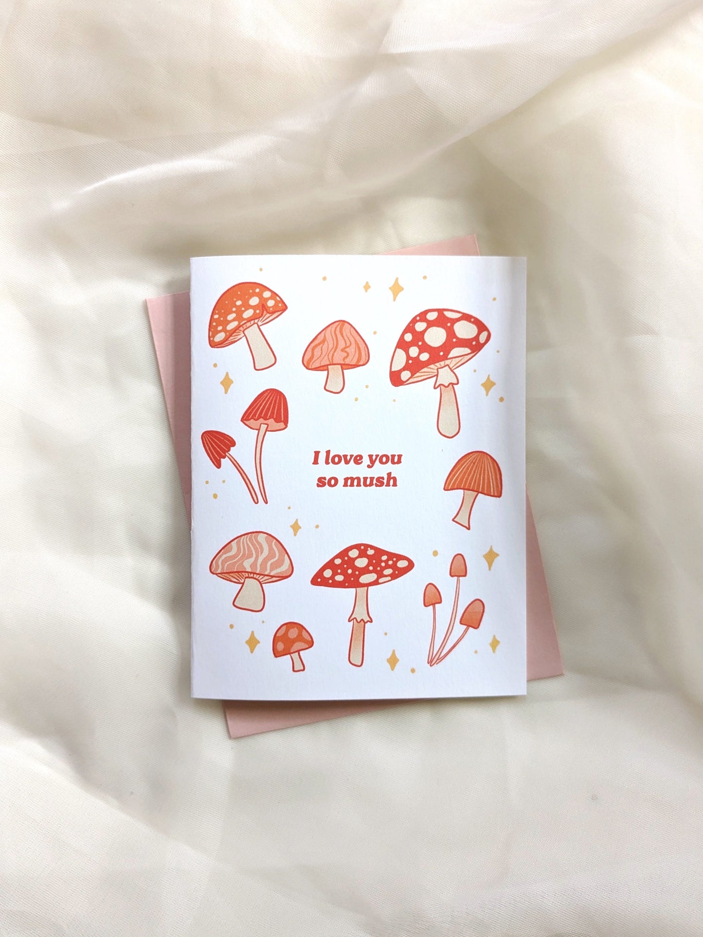 I Love You So Mush | Single Greeting Card