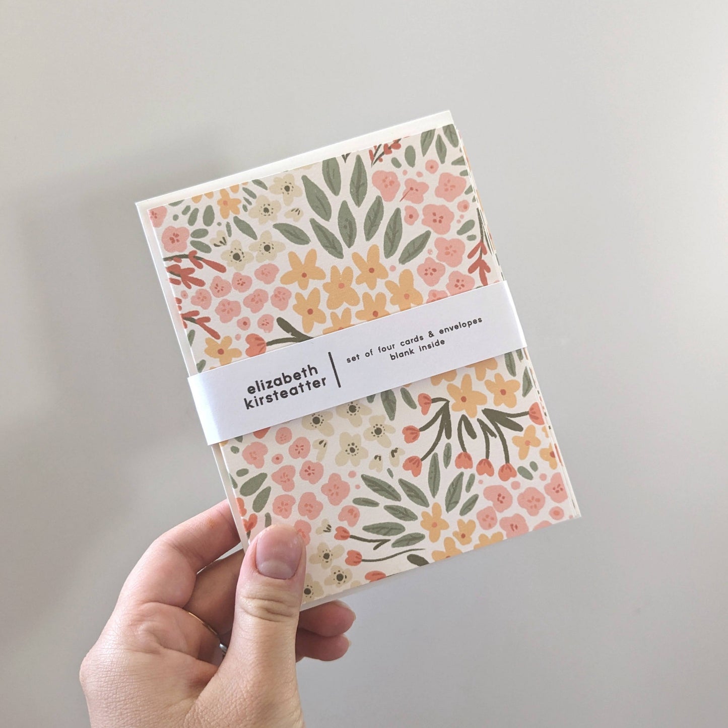Flora Greeting Card | Four Pack of Notecards