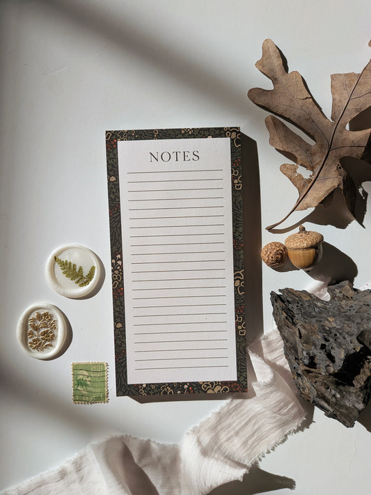 Moss "Notes" notepad