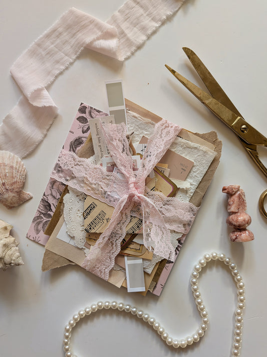 "La Vie En Rose" Ephemera Bundle