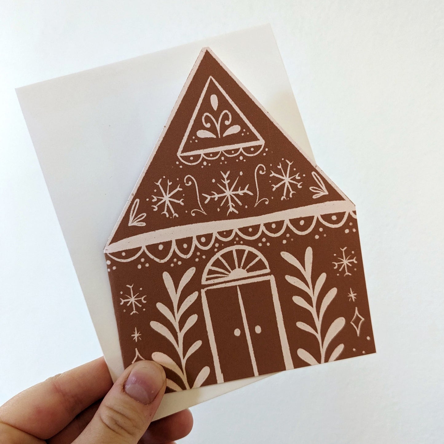 Gingerbread Houses | Set of Four Greeting Cards