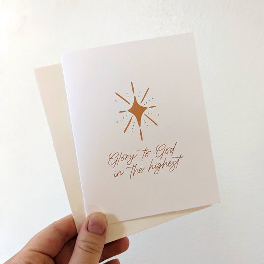 Glory to God in the Highest | Four Pack of Christmas Cards