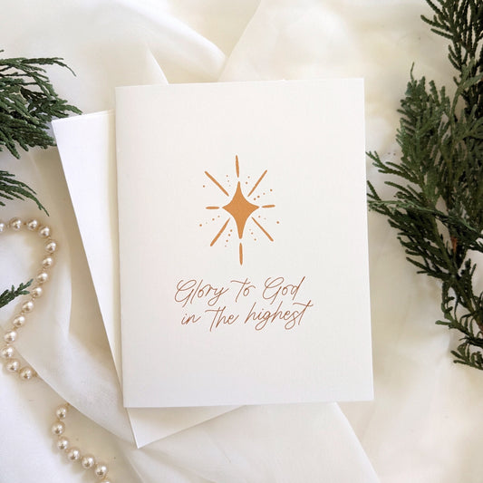 Glory to God in the Highest | Four Pack of Christmas Cards