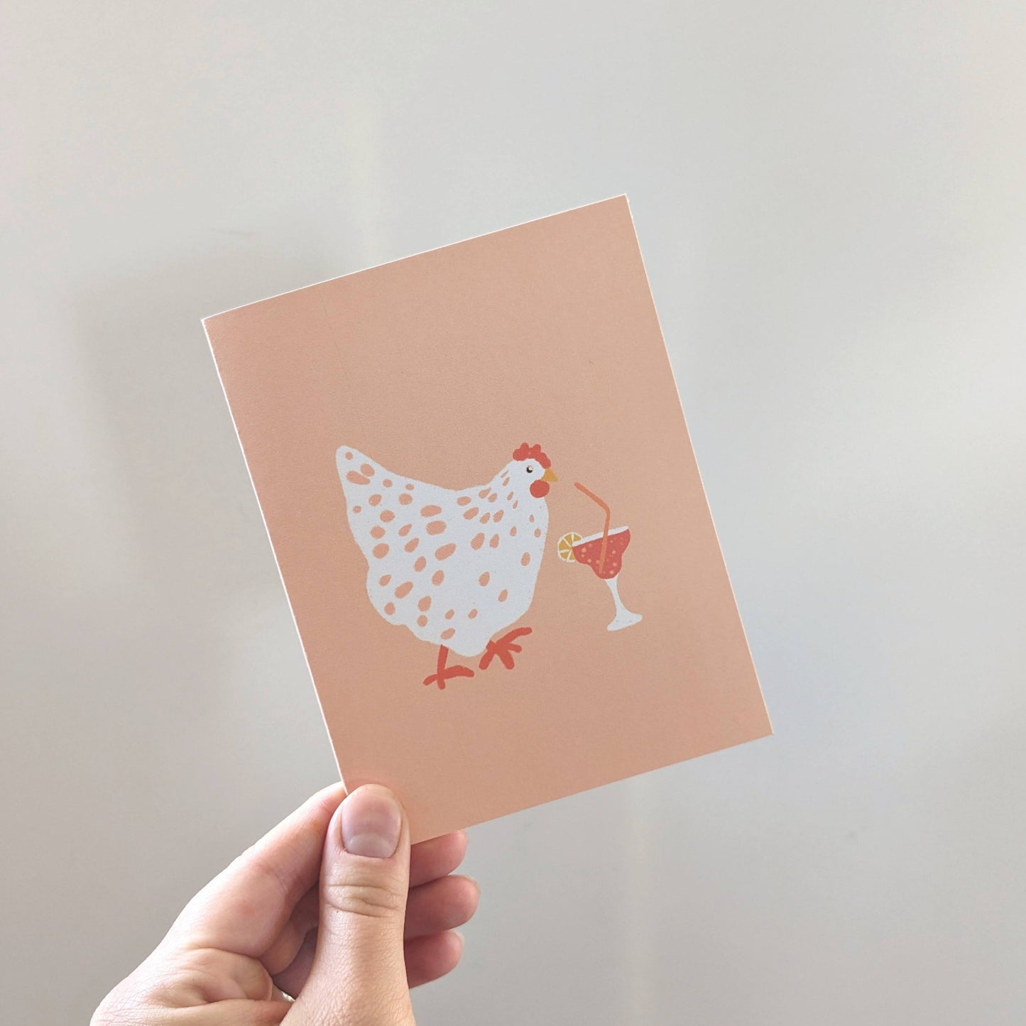 Vacationing Chickens | Variety Four Pack of Notecards