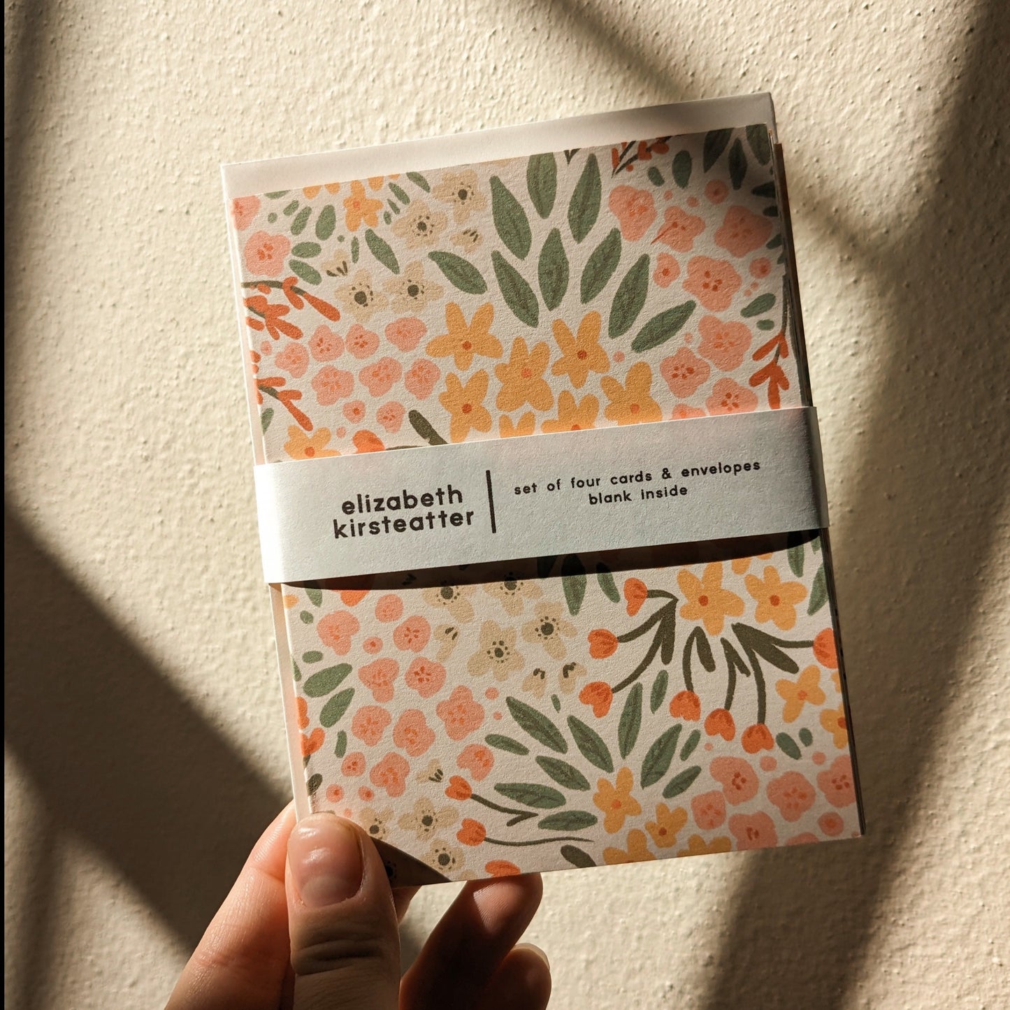Flora Greeting Card | Four Pack of Notecards