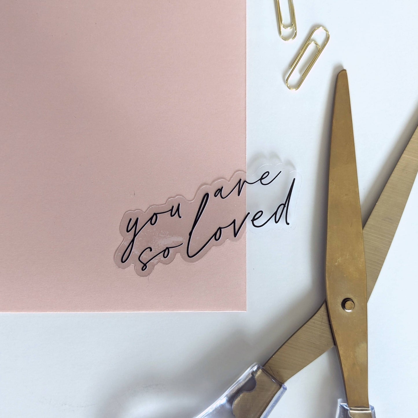 "You Are So Loved" Vinyl Sticker