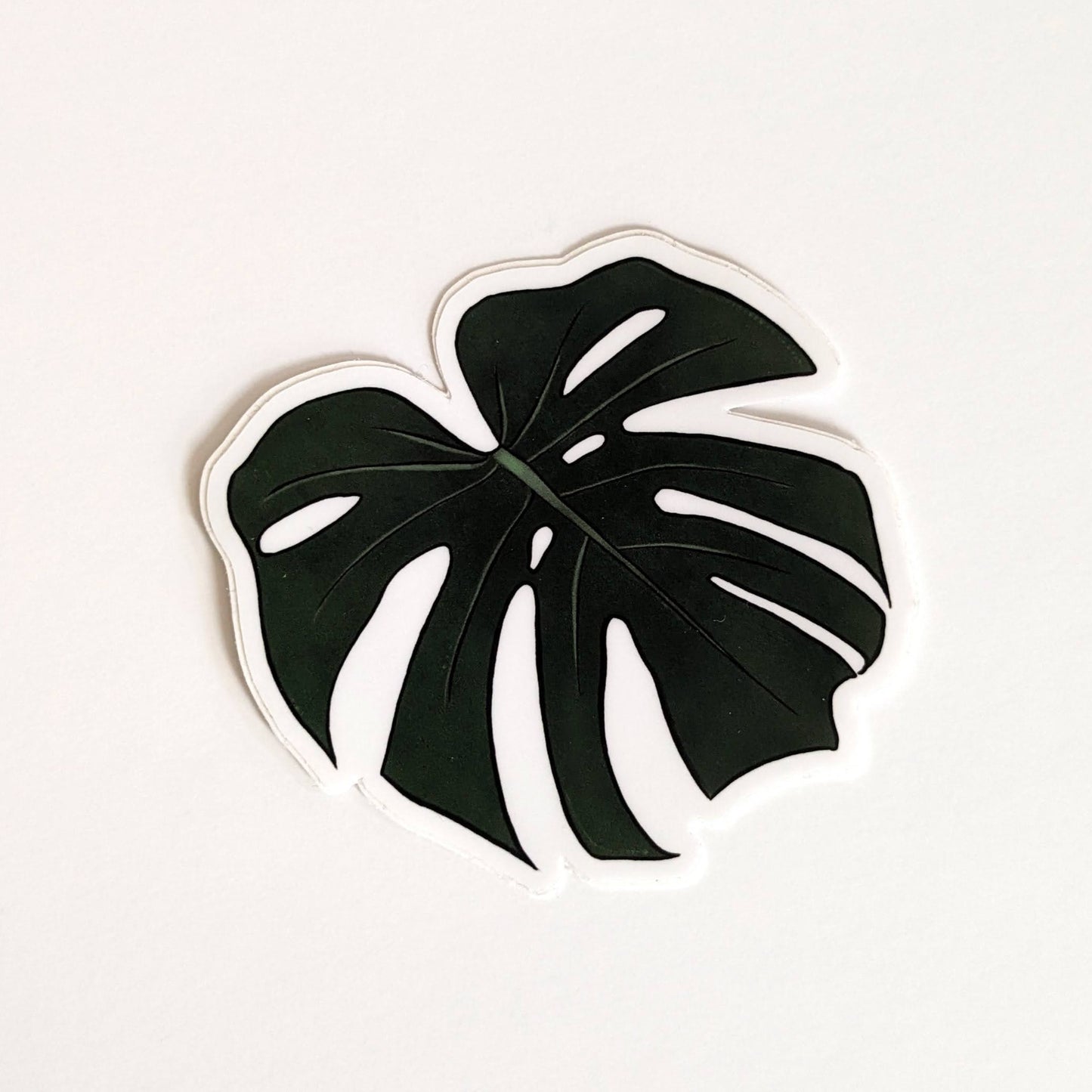 Monstera Leaf Vinyl Sticker