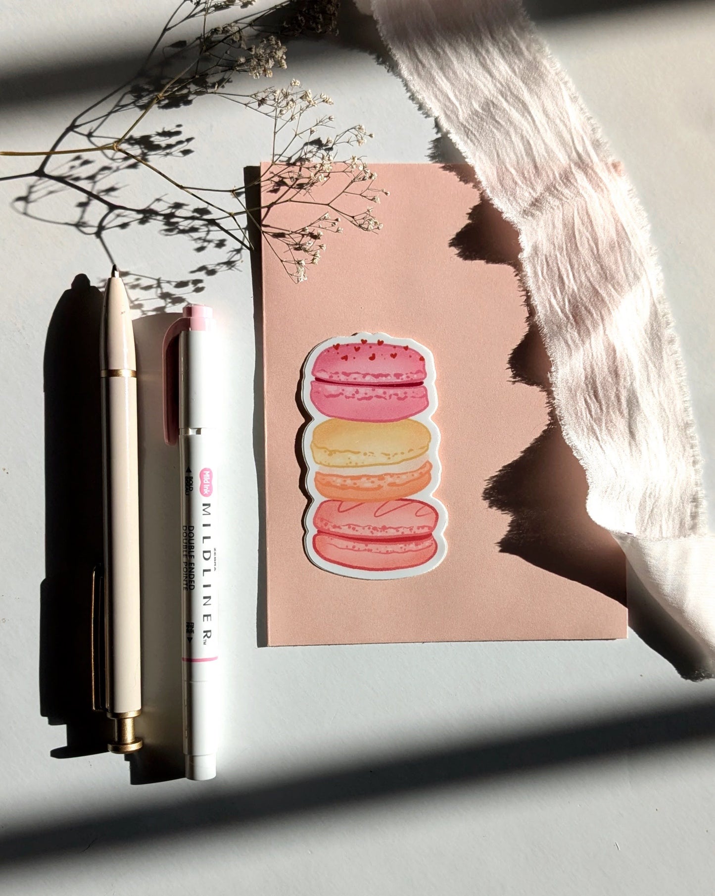 Macaron Vinyl Sticker