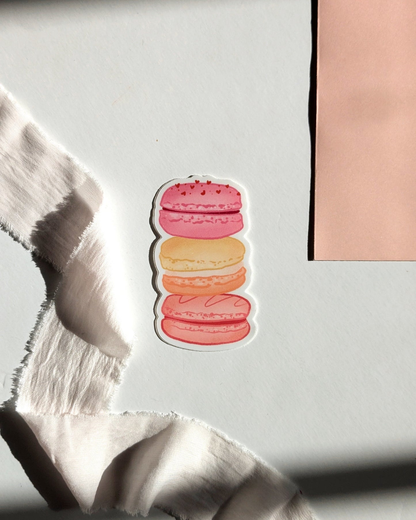 Macaron Vinyl Sticker