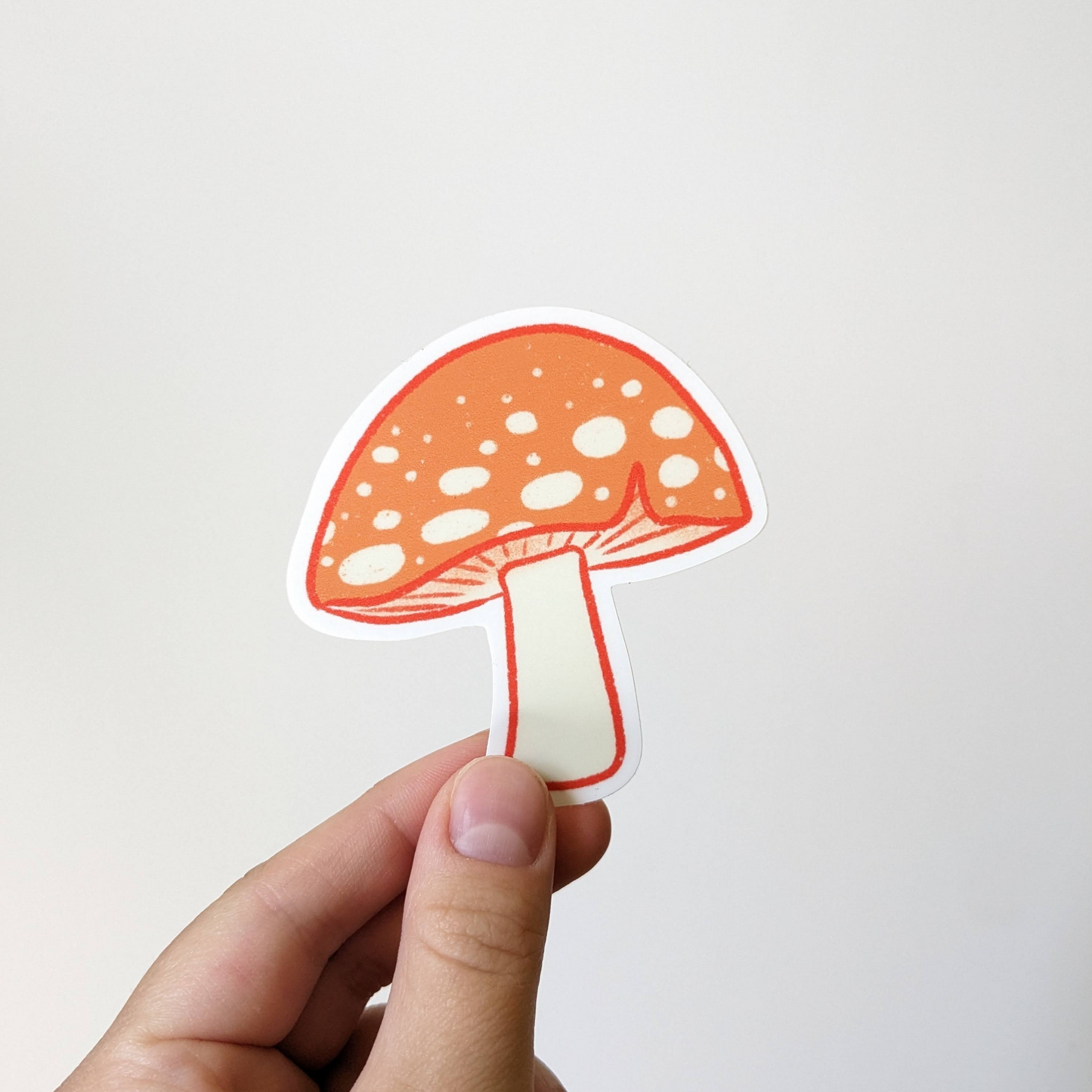 Mushroom Vinyl Sticker