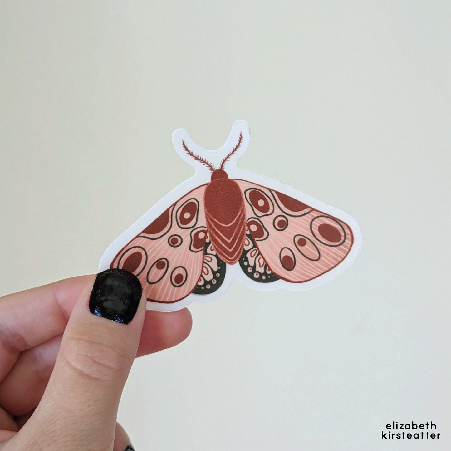 Moth Vinyl Sticker