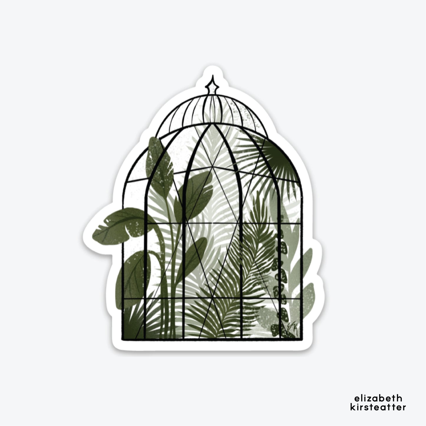 Greenhouse Vinyl Sticker