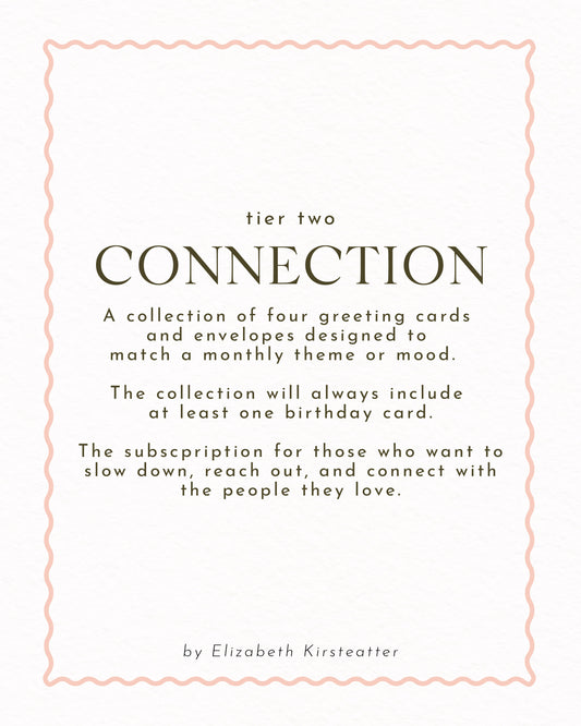 Connection - Happy Mail Card Subscription